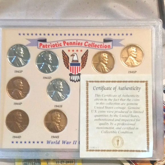 Patriotic Pennies Collection/WW2 Coin Series - Picture 3 of 5